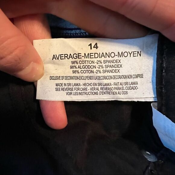 NWT! Gloria Vanderbilt black mid rise skinny jeans - Picture 6 of 12